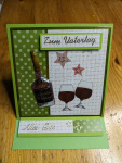 Aufstellkarte Mini - Zum Vatertag Whiskey